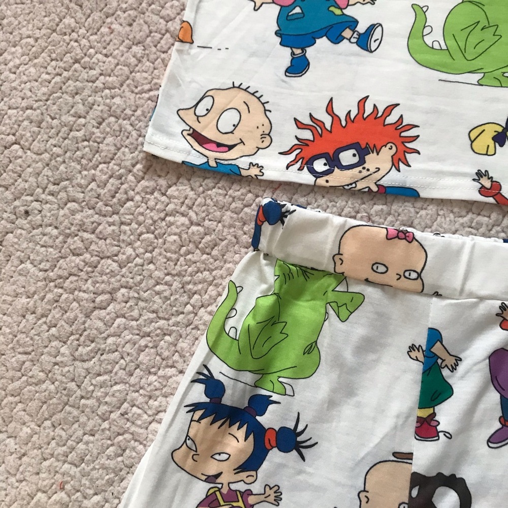 Handmade White Rugrats Cartoon Set - Picture 3 of 7